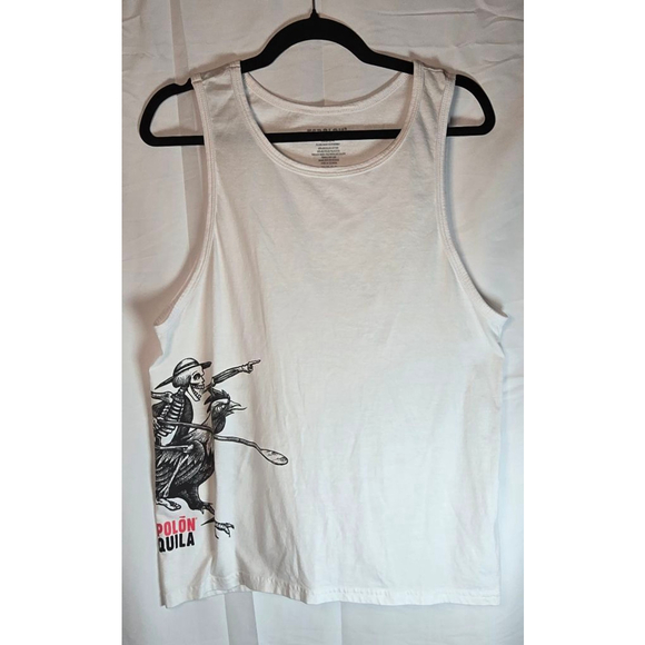 Men's Espolon Tequila Tank Top, White, Medium - Picture 1 of 7